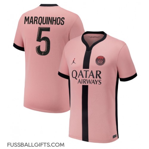 Paris Saint-Germain Marquinhos #5 Fußballbekleidung 3rd trikot 2024-25 Kurzarm